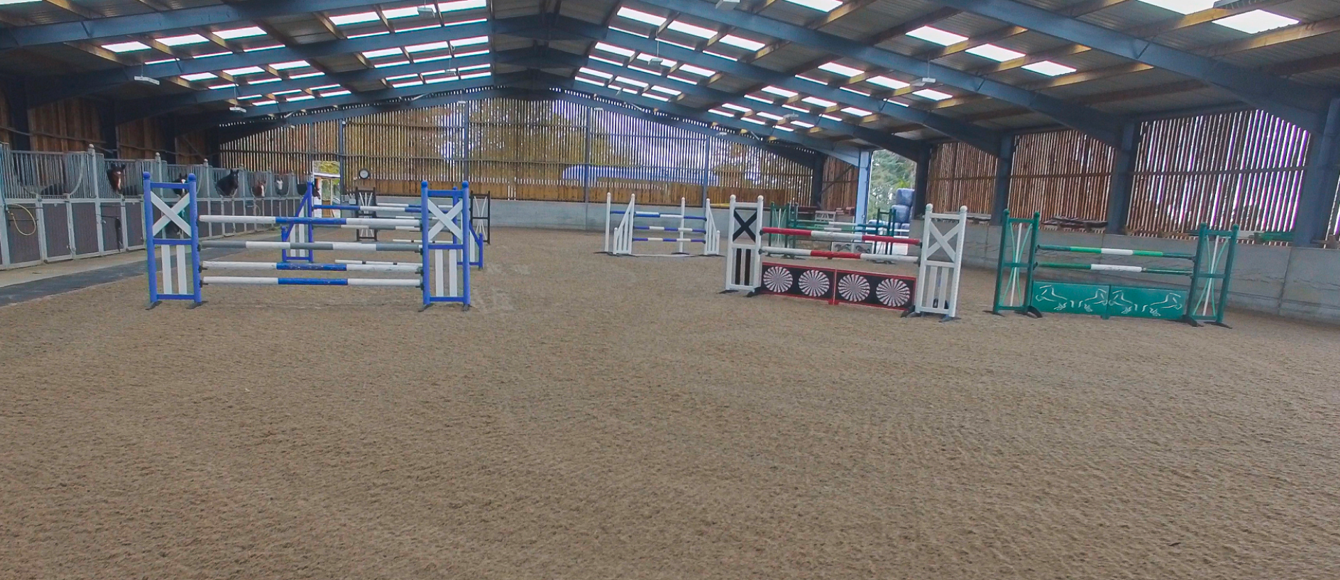 olympic horse jumping arena